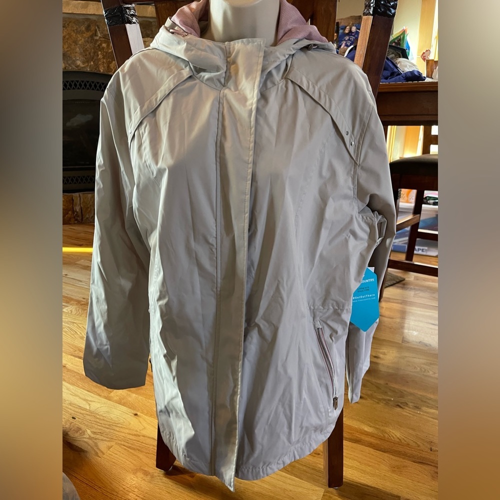 Free country 1X water resistant jacket NWT